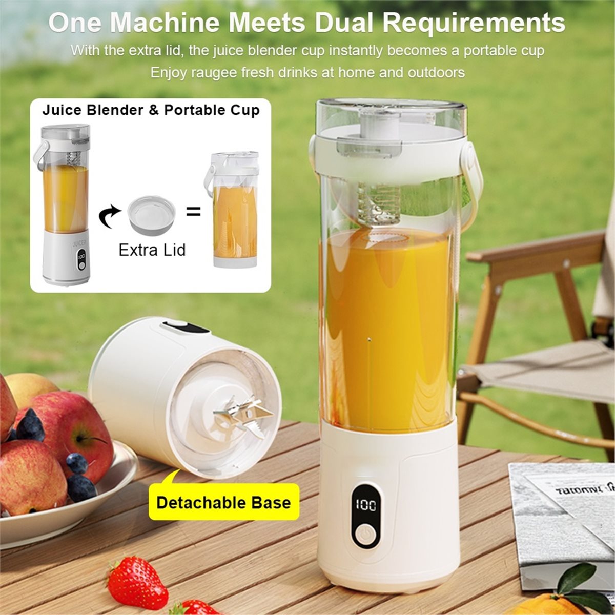 Portable Blender Usb Rechargeable - REKOMENDASI】Blender Elektrik Portabel, Cangkir Juicer USB