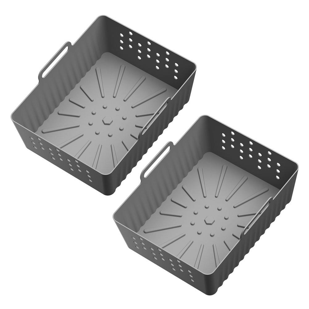 BARU TERLARIS Tersedia-2PCS Pe - Air Fryer Silicone Pot Liner ulasan dan harga