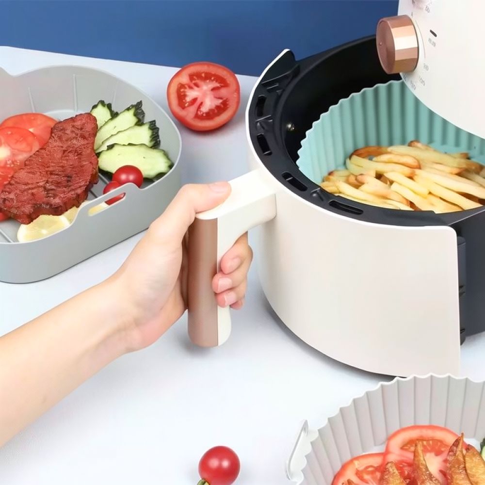 Lapisan Keranjang Penggoreng U - Air Fryer Silicone Pot Liner ulasan dan harga