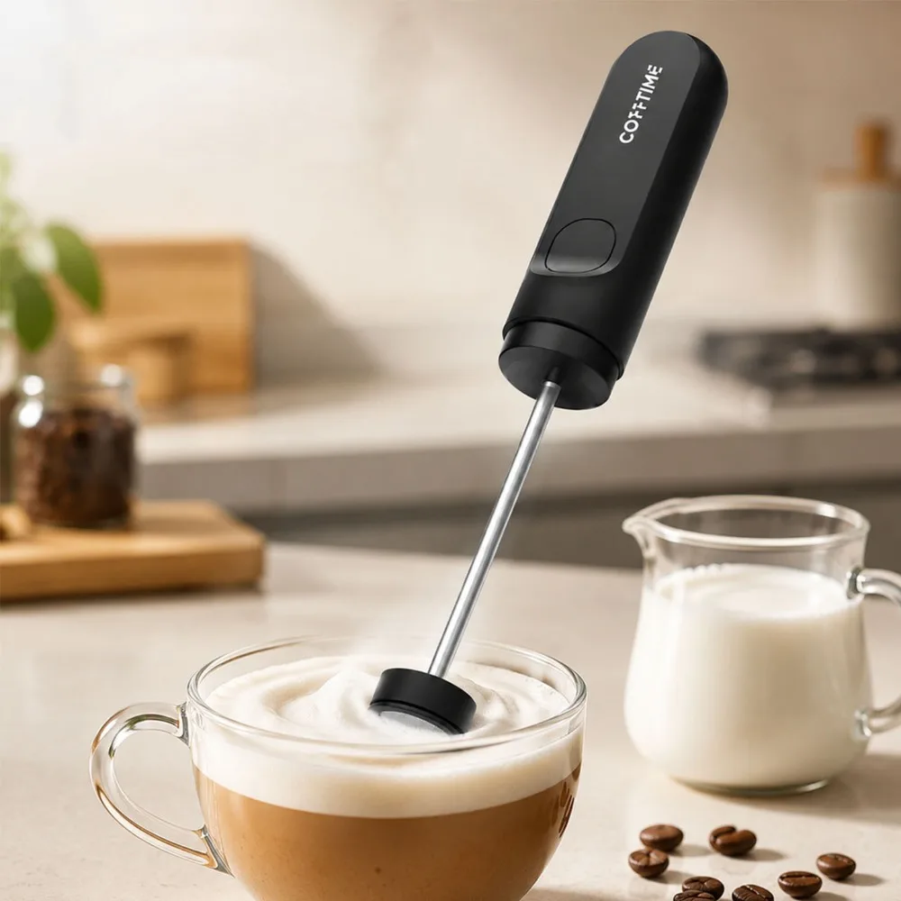 Alat Pembuat Buih Susu Elektri - Electric Milk Frother Handheld ulasan dan harga