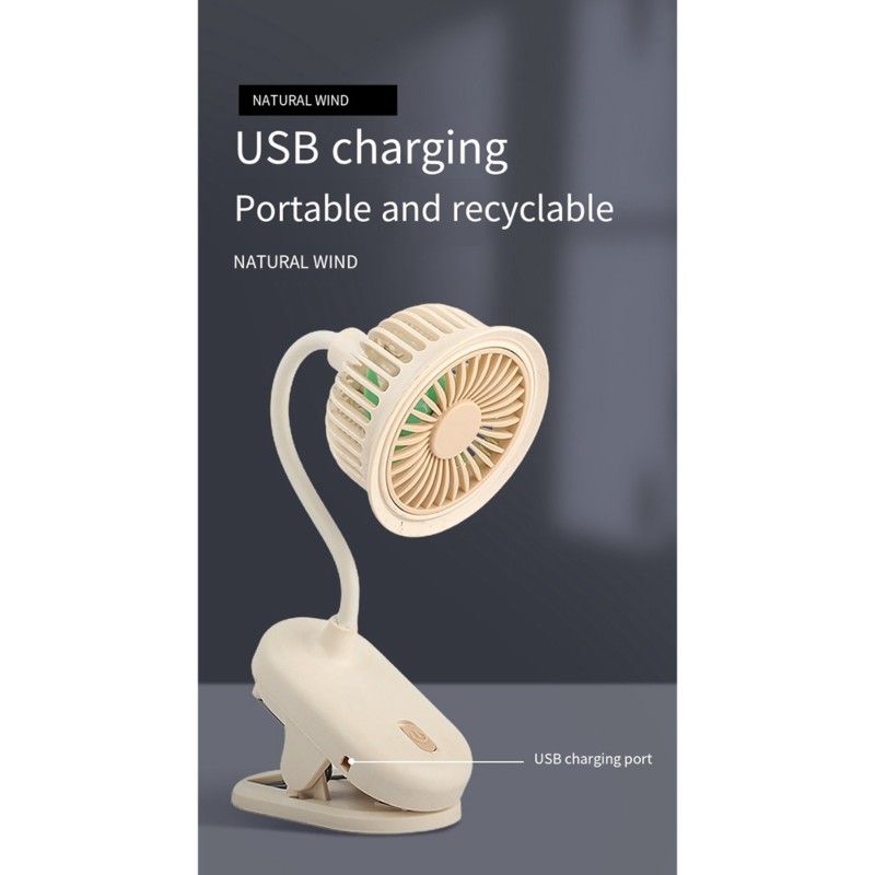 B47B-USB Kipas Meja Isi Ulang- - Portable Blender Usb Rechargeable ulasan dan harga