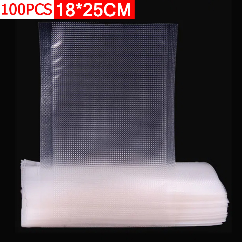 100 Buah Tas Vakum 18X25Cm Mes - Food Vacuum Sealer Machine ulasan dan harga